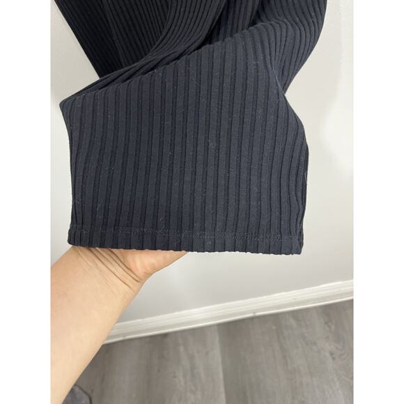 Eileen Fisher Tencel Stretch Rib Dress Shirt Lagom Minimalist Capsule Scandi - Picture 6 of 12